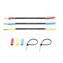 Hobby Fans 4mm Banana Plugs Connector Extension Cable Wire for RC Brushless Motor ESC (3-Pack)