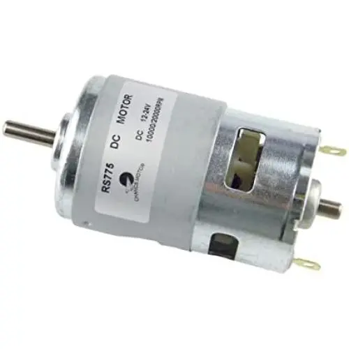 CHANCS Permanent Magnet DC 12V 775 Motor 12V/24V DC Mini Gear Motor High Speed 10000RPM/20000RPM Gear Motor Electronic Compone