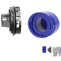 Yonice Rear Filter and Motor Rear Cover Compatible for Dyson V7 V8 Motorhead Car+Boat Trigger Cord-Free Cordless Stick Vacuum Cleaners