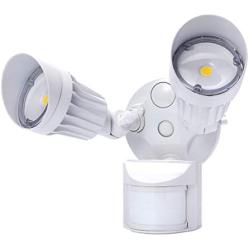 JJC LED Security Lights ,Motion Sensor Flood Light Outdoor Fixture,2000LM 20W(120W Equiv.),IP65 Waterproof,5000K Daylight White ETL Listed Outdoor Lighting White (Not Solar Powered)