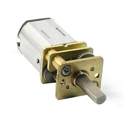 sourcing map DC Gear Motor GA12-N20 12V 300RPM 2 Pole Connect Rectangle Electric Lock