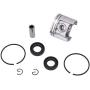 Cancanle 42.5mm Piston Ring Oil Seal Kit for STIHL 025 MS250 MS 250 Chainsaw Engine Motor Parts 11230302000/96380031581