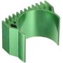 MECCANIXITY Motor Heat Sink Cooling Fins Aluminum 36mm Dia Green for 540 550 Motor