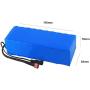 Jieoto 36V Ebike Lithium Battery 10AH Scooter Battery Pack with Charger and BMS for 250W 350W 500W 750W Motor for Electric Bicycle Scooter Electrical Tools Airplane Model