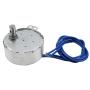 Fielect Synchronous Motor AC 110V 0.8-1RPM Turntable Motor CW/CCW Direction 4W TYC-50 Horizontal Hole Shaft
