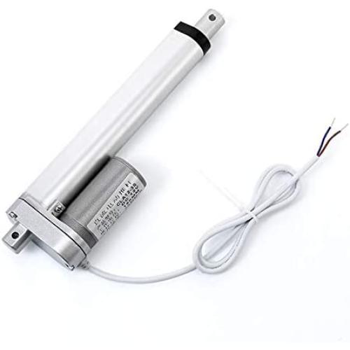 Pangocho Jinchao-Dc Motor 12V Electric Linear Actuator Metal Gear Linear Motor, Controller DC 50mm-250mm Stroke Moving Distance, Easy to Install