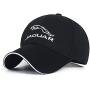 CarBoss Jaguar Hats Embroidered Adjustable Baseball Caps Racing Motor Hat Racing Apparel fit Jaguar Accessories (Fit Jaguar Black)