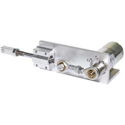BEMONOC DIY Reciprocating Cycle Linear Actuator with DC Gear Motor 12V 24 Volt Stroke 5/10mm Adjustable 400rpm Speed Optional for DIY Design