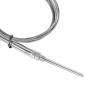 Alinan 2pcs 2M 50MM PT100 RTD Thermistor Temperature Sensor Probe, Three Wire Temperature Controller Stainless Steel