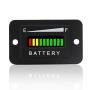 48V Battery Fuel Gauge Indicator, Golf Cart Battery Meter, Yamaha,EZGO, Fork Lifts,Club Car,LED Battery Indicator Meter Gauge