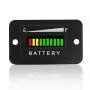 Indicateur de niveau de batterie 48V, compteur de batterie de chariot de golf, pour Yamaha, EZGO, chariots élévateurs, Club Car, indicateur de batterie LED Indicateur de niveau de batterie 48V, compteur de batterie de chariot de golf, pour Yamaha, EZGO, chariots élévateurs, Club Car, indicateur de batterie LED