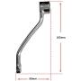 CDHPOWER 36T Wide Crank Assembly-3pcs,for 2-Stroke and 4-Stroke Motor Gas Motorized Bicycle 48cc/66cc/80cc