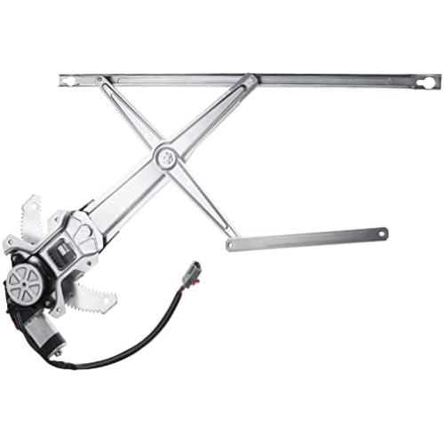 A-Premium Electric Power Window Regulator with Motor Compatible with Honda CR-V 1997-2001 Sport Utility Front Left Driver Side