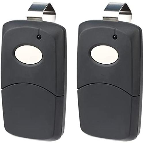 2X Garage Door Remote Opener for Linear Multi-Code 3089 308911 MCS308911 (Black)