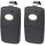 2X Garage Door Remote Opener for Linear Multi-Code 3089 308911 MCS308911 (Black)