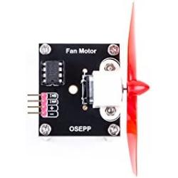 OSEPP FAN-01 Fan Motor Module, Speed/Direction Control, 3V-6V, 40 mA