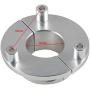 UAUS Silver 36mm CNC Adaptor For 1.5 Inch 66cc 80cc Motorized Bike Bicycle