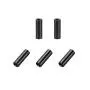 uxcell 5 Pcs M3x15mm Round Aluminum Standoff Column Spacer Female Black for Drone FPV Quadcopter Racing RC Multirotors Parts DIY