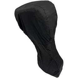 SavvyCraft Heavy Duty Outboard Motor Cover, Waterproof 600D Polyester Full Size Boat Engine Cover for Motor up to 5 HP Black Color