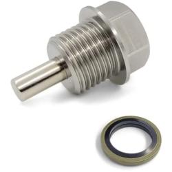 M16x1.5 Magnetic Oil Drain Plug-Bolt for Engine and Transmission - Compatible with Subaru-Renault-AMC-Mini Cooper-Volvo K-MOTOR PERFORMANCE