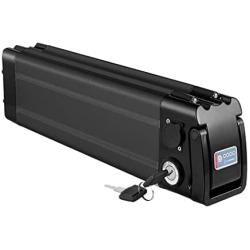 Jieoto Ebike Battery 36V/48V 10AH 12.5AH 15AH 20AH Folding Bike Replacement Battery Pack Lithium Ion Battery with Charger and BMS Protection Board, for Electric Bike 200W~1000W Motors