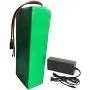 Wnicek Ebike Battery 48V 6Ah Lithium-ion Electric Bicycles Battery Waterproof PVC Battery Pack with BMS and Charger for 200W 250W 350W 500W Motor