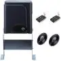 G.T.Master Sliding Automatic Gate Operator Kit - Driveway Security Gate Opener Hardware Kit with Two Transmitters and Infrared Photocell Sensor for Sliding Gates up to 1300lb and 27ft Long (GT1300)