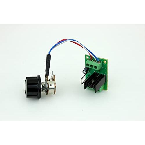 LED Dimmer PWM DC Lighting Dimmer Controller with Remote Knob for LED Incandescent Auto RV Marine Aircraft Interior Lighting