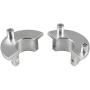 UAUS Silver 36mm CNC Adaptor For 1.5 Inch 66cc 80cc Motorized Bike Bicycle