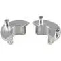 UAUS Silver 36mm CNC Adaptor For 1.5 Inch 66cc 80cc Motorized Bike Bicycle
