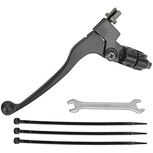 FVRITO Left Brake Clutch handle Lever perch for 196cc 6.5HP Massimo MB200 Baja Heat Warrior MB165 MB200 Hensim TrailMaster Doodle Bug Blitz Dirt Bug 97cc DB30 Motovox MBX10 MBX11 Mini Bike Motorsports