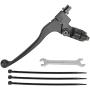 FVRITO Left Brake Clutch handle Lever perch for 196cc 6.5HP Massimo MB200 Baja Heat Warrior MB165 MB200 Hensim TrailMaster Doodle Bug Blitz Dirt Bug 97cc DB30 Motovox MBX10 MBX11 Mini Bike Motorsports