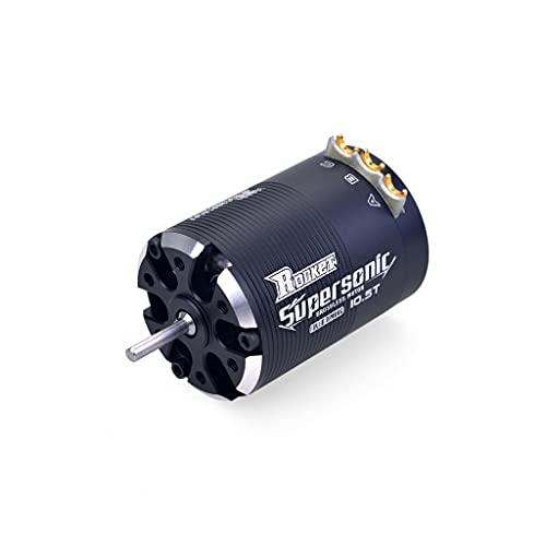 SURPASS HOBBY Rocket Supersonic 540 8.5T (4200KV) Modified Sensored Brushless Motor Shaft 3.175mm Fixed Timing for 1/10 RC Car,