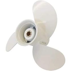 COPKINGO Boat Propeller 8 1/2x7 1/2 -N for Yamaha 6hp 8hp 9.9hp F6 F8 F9.9 /Outboard Propeller for Yamaha 2/4-stroke Engine 6G1-45943-00-EL 8.5x7.5