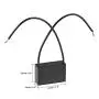 uxcell Ceiling Fan Capacitor CBB61 2.4uF 250V AC 2 Wires Metallized Polypropylene Film Capacitor 37x24x13mm for Electric Fan Pump Motor Generator 2Pcs