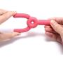 FLUXY Oral Motor Tool Therapy Sensory Motor Aid with 3 Unique Textures Red