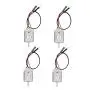 BOJACK 4 Pcs Type 130 EK1450 1 V- 6 V Volt Miniature DC Toy Motors for Arduino Hobby DIY Projects