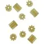 Xiaopyo Quadcopter Motor Gear Compatible with E58 E68 E88 E525 LS-E525 4D-V4 Quadcopter E98 E99 K3 Drone Teng1 Accessories F89 Drone F97 Parts