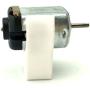 EUDAX 12 Pcs Rectangular DC Motor Mini Electric Motor 1.5-3V 24000RPM, Motor Mounting Bracket Holder for DIY Toys