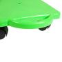 hand2mind Green Indoor Scooter Board with Handles, Gym Scooters for Kids, Recess Toys, PE Equipment for Elementary School, Kids Indoor Play Equipment, Floor Scooter, Kids Sports Activities