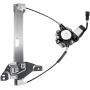 A-Premium Power Window Regulator with Motor Replacement for Chevrolet Impala 2006-2013 Impala Limited 2014-2016 Rear Left Driver Side