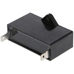 Yziss Black 12uF Generator Capacitor Generator CBB61 12uF 50/60Hz 350VAC Fan Motor