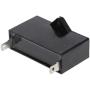 Yziss Black 12uF Generator Capacitor Generator CBB61 12uF 50/60Hz 350VAC Fan Motor