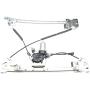 Front Passenger Side Power Window Regulator with Motor Assembly for Ford F-150 2004-2008 (Standard or Crew Cab)