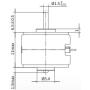 PM Stepper Motor Bipolar 24 VDC step angle 18° 2-2 Phase