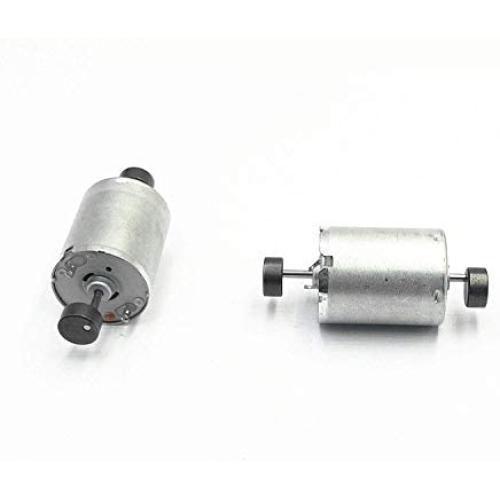 2Pcs DC 6-12V 5000RPM Large Torque Strong Magnet Micro Vibration DC Motor for Electric Toy