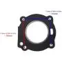 Boat Motor Cylinder Head Gasket 0115496 115496 For Johnson Evinrude OMC Outboard 2HP - 3HP 3.3HP 2-stroke Engine Boat Motor Cylinder Head Gasket 0115496 115496 For Johnson Evinrude OMC Outboard 2HP - 3HP 3.3HP 2-stroke Engine