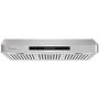 Empava Ducted Under Cabinet Range Hood with Soft Touch Controls Sealed Aluminum Motor 4 Speeds Fans Baffle Filters and LED Lights in Stainless Steel 500CFM, 36 Inch