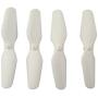 Main Blade Propellers CCW CW Replacement Propeller Guard Protectors Motors for Syma X21 X21W X22 X22W Drone Replacement RC Quadcopter Spare Parts Set White (Propellers 8pcs)