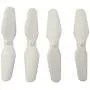 Hélice Principale de Remplacement CCW CW Protections d'Hélice Moteurs pour Syma X21 X21W X22 X22W Drone Pièces de Rechange RC Quadcopter Set Blanc (Hélices 8pcs) Hélice Principale de Remplacement CCW CW Protections d'Hélice Moteurs pour Syma X21 X21W X22 X22W Drone Pièces de Rechange RC Quadcopter Set Blanc (Hélices 8pcs)